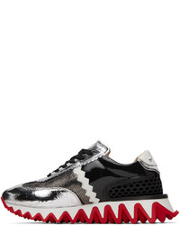 mehrfarbige Leder niedrige Sneakers von Christian Louboutin