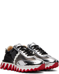 mehrfarbige Leder niedrige Sneakers von Christian Louboutin