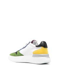 mehrfarbige Leder niedrige Sneakers von Hogan