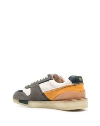 mehrfarbige Leder niedrige Sneakers von Clarks