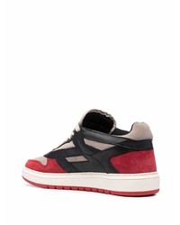 mehrfarbige Leder niedrige Sneakers von Represent