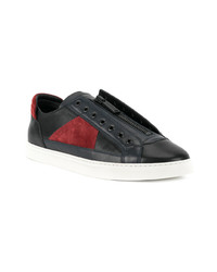 mehrfarbige Leder niedrige Sneakers von DSQUARED2