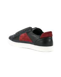 mehrfarbige Leder niedrige Sneakers von DSQUARED2