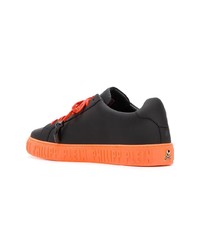 mehrfarbige Leder niedrige Sneakers von Philipp Plein