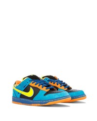 mehrfarbige Leder niedrige Sneakers von Nike