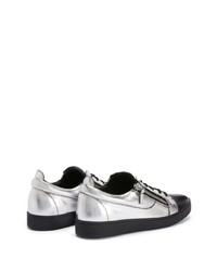 mehrfarbige Leder niedrige Sneakers von Giuseppe Zanotti