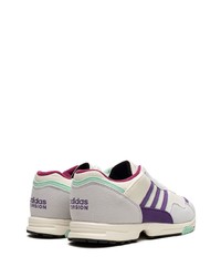 mehrfarbige Leder niedrige Sneakers von adidas