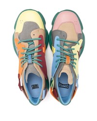mehrfarbige Leder niedrige Sneakers von Camper