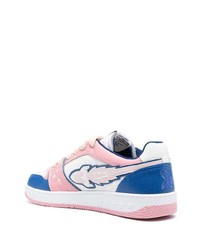 mehrfarbige Leder niedrige Sneakers von Enterprise Japan