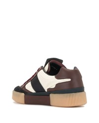 mehrfarbige Leder niedrige Sneakers von Dolce & Gabbana