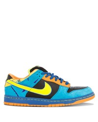 mehrfarbige Leder niedrige Sneakers von Nike