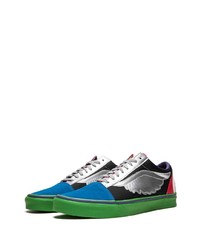 mehrfarbige Leder niedrige Sneakers von Vans