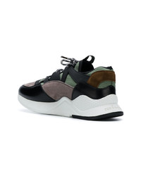 mehrfarbige Leder niedrige Sneakers von Kiton