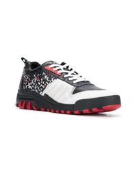 mehrfarbige Leder niedrige Sneakers von Kenzo