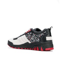 mehrfarbige Leder niedrige Sneakers von Kenzo