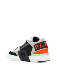 mehrfarbige Leder niedrige Sneakers von Philipp Plein