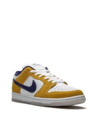 mehrfarbige Leder niedrige Sneakers von Nike