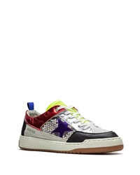 mehrfarbige Leder niedrige Sneakers von Golden Goose