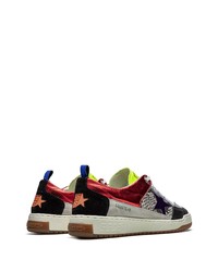 mehrfarbige Leder niedrige Sneakers von Golden Goose