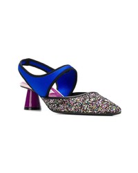 mehrfarbige Leder Pumps von Emilio Pucci