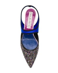 mehrfarbige Leder Pumps von Emilio Pucci