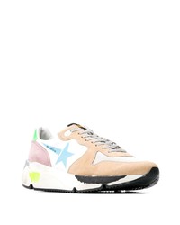 mehrfarbige Leder Sportschuhe von Golden Goose