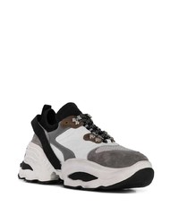 mehrfarbige Leder Sportschuhe von DSQUARED2