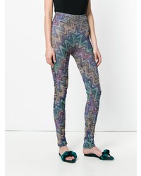 mehrfarbige Leggings von Missoni Vintage