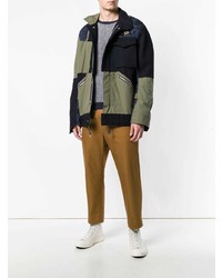 mehrfarbige Militärjacke von Sacai