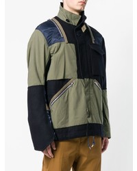 mehrfarbige Militärjacke von Sacai