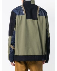 mehrfarbige Militärjacke von Sacai