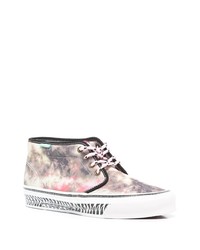 mehrfarbige Mit Batikmuster Segeltuch niedrige Sneakers von Vans