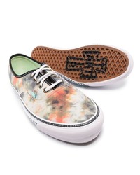 mehrfarbige Mit Batikmuster Segeltuch niedrige Sneakers von Vans