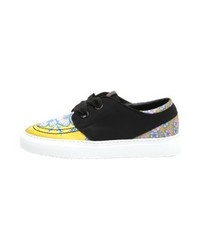 mehrfarbige niedrige Sneakers mit Blumenmuster von Furla