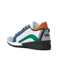 mehrfarbige niedrige Sneakers von DSQUARED2