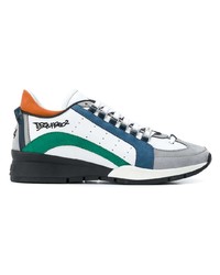 mehrfarbige niedrige Sneakers von DSQUARED2