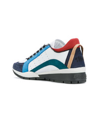 mehrfarbige niedrige Sneakers von DSQUARED2