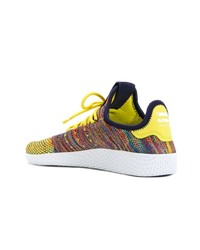 mehrfarbige niedrige Sneakers von Adidas By Pharrell Williams