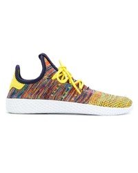 mehrfarbige niedrige Sneakers von Adidas By Pharrell Williams