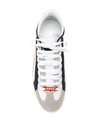 mehrfarbige niedrige Sneakers von DSQUARED2