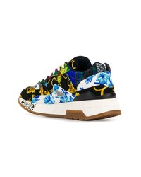 mehrfarbige niedrige Sneakers von Versace