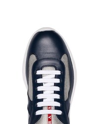 mehrfarbige niedrige Sneakers von Prada