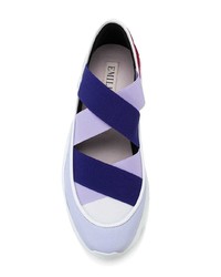 mehrfarbige niedrige Sneakers von Emilio Pucci