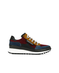 mehrfarbige niedrige Sneakers von DSQUARED2