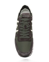 mehrfarbige niedrige Sneakers von White Premiata