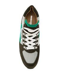 mehrfarbige niedrige Sneakers von DSQUARED2