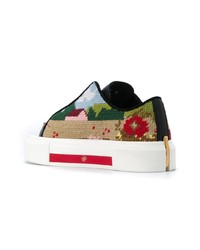 mehrfarbige niedrige Sneakers von Alexander McQueen