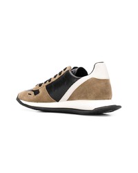 mehrfarbige niedrige Sneakers von Rick Owens