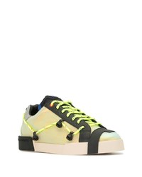 mehrfarbige niedrige Sneakers von Dolce & Gabbana