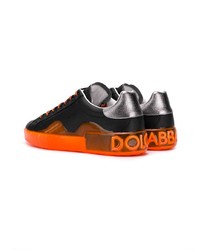 mehrfarbige niedrige Sneakers von Dolce & Gabbana